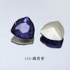 Dongzhou cristal gordura triângulo pontiagudo fundo de vidro diamante em forma de cristal unha diamante DIY joias acessórios de vestuário