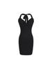 Vestido Sexy de Alcinha Hot Girl Puro Desejo Design Feminino Nicho Saia de Suspensório Plissada Sem Costas Cobrindo a Cintura Quadril Saia Curta