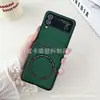 Adecuado para la Nueva Funda de Teléfono Móvil Zflip7 de Samsung Zflip5 Carga Inalámbrica Magnética Pantalla Plegable Funda Protectora Anti-Caída 4