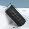 Rodillos rizadores voluminosos de corona alta con flequillo de figura de ocho, rodillos autoadhesivos de gran tamaño para volumen en la raíz del cabello, longitud extendida