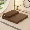 Almofada de Meditação, Tapete de Meditação, Tapete de Joelhos e Adoração Futon, Tapete de Meditação e Adoração, Tecido Dobrável Espessado para Casa, Tapete de Meditação de Fibra de Coco