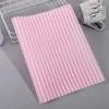 Fabricantes suministran toalla de baño de espuma rayada para frotar la espalda, toalla de baño sin frotar, larga de nailon resistente, toalla para sauna, tira para la espalda sin frotar
