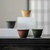 Xícara de Chá Doméstica Estilo Japonês Wabi-Sabi para Uso Pessoal, Xícara de Degustação do Mestre, Conjunto de Chá Kung Fu, Xícara Individual de Argila Estilo Antigo, Xícara Pequena