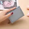 Mini cartera de textura PU estilo japonés para mujer, corta, transfronteriza, gran capacidad, monedero creativo para mujer, bolsa para monedas, tarjetero
