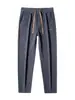 Pantalones de chándal casuales rectos holgados para hombre, nueva moda de marca de tendencia de otoño, versátiles, simples, deportivos, largos