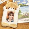 Serie de Portatarjetas de Peluche Lindos de Dibujos Animados Bolsa para Guardar Identificación de Estudiante Funda Protectora para Tarjeta de Foto de Ídolo Venta al por Mayor
