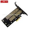 Tarjeta adaptadora Jiayi SK6 M.2 NVMe SSD NGFF a PCIE X4 Tarjeta de doble interfaz M Key más B Key