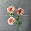 Flores Artificiales 3 Cabezas Pintura al Óleo Girasoles Decoración Salón de Bodas Decoración Mesa de Comedor Hogar Flores Falsas Venta al por Mayor Transfronterizo