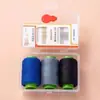 Mini Caixa de Costura Portátil Doméstica de Alta Qualidade Kit de Costura para Dormitório Conjunto Prático Linha de Costura Costura Ferramentas Coloridas