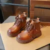 Zapatos de Algodón para Niños Invierno Nuevo Estilo Zapatos Forrados de Felpa para Niños Botines para Bebé Otoño/Invierno Botas de Piel para Niñas Zapatos de Piel para Niños