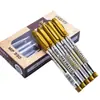 Opcional de 6 colores Baoke MP550 color metálico pluma de manualidades pluma de pintura oro y plata tarjeta de invitación pluma de firma pluma de saludo tarjeta de felicitación pluma de nombre