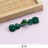 Botón de plato Cheongsam botón cuenta de jade hebilla de calabaza estilo nacional botón tejido a mano étnico traje Tang Hanfu chaqueta hebilla decorativa