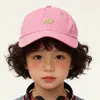 Gorra de Béisbol Delgada Infantil Sencilla con Letras Estilo Coreano, Gorra Transpirable de Secado Rápido para Protección Solar al Aire Libre en Verano para Niños y Niñas, Moderna