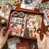 Xinmo Nuanji Caixa de Presente Série de Presentes de Natal Caderno de Alto Valor Adesivos Notas Adesivas Conjunto de Cadernos Papel