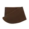 Bufanda protectora para el cuello de polar de doble cara para padres e hijos, bufanda cálida, chal pequeño, otoño e invierno