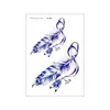 Serie SC Colección Brazo de Flor Pegatinas de Tatuaje Impermeables Personalidad Original Sexy Pegatinas de Tatuaje de Flor Venta al por Mayor Selección Transfronteriza