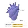Cross-border Hot Resin Vase Crafts Creative Heart Shape Sculpture Peças Técnicas Home Dried Flower Vase Decorações