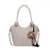 Bolso de Cubo Tejido Nuevo Urbano Simple Retro Casual Bolso de Mano Bolso de Hombro Temperamento Viaje Bolso Cruzado Mujer Mayoreo