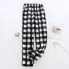 Calça de pijama de flanela masculina de outono e inverno forrada de lã calça reta grossa folgada plus size de inverno quente calças de casa calças