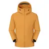 Jaqueta soft shell leve, sem rugas, cor sólida, para outono, com logo personalizado para lazer ao ar livre e vestuário de trabalho para escritório com texto impresso