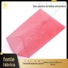 Novo material espessado vermelho antiestático saco bolha saco de filme bolha unilateral embalagem expressa papel bolha