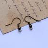Aretes DIY Accesorios de Joyería Ganchos para Oreja con Conservación de Color Chapados en Cobre Aretes Caseros Materiales Semielaborados para Aretes.