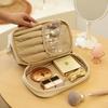 Bolsa de Cosméticos de Nube de Doble Capa Personalizada, Bolso de Mano de Alto Valor Estilo Ins de Gran Capacidad, Bolsa de Aseo Portátil para Almacenamiento