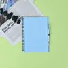Nuevo A5 con cuaderno de espiral para bolígrafo en stock, se puede imprimir logo, bloc de notas simple, fresco, para estudiantes, libro de espiral