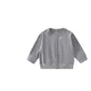 Jaqueta Quente para Bebê Outono e Inverno Novo Estilo Cardigan para Bebês e Crianças Pequenas Outono Meninos e Meninas Manga Longa Roupa de Inverno para Bebê