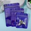 Bolsa con cierre hermético láser a color Bolsa de almacenamiento para aretes de joyería bolsa mágica de color translúcido bolsa de hueso Yin y Yang bolsa arcoíris