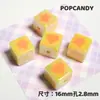 Corazón Cuadrado de Cuentas de Dos Colores Estrella de Cinco Puntas Superficie Ab Gráficos Lindos Cuentas Ins Joyería Hecha a Mano DIY Cadena de Bolso Cadena de Teléfono Móvil