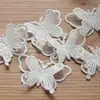 Accesorios de ropa aplique doble de mariposa pegatinas de tela parche de decoración para ropa comercio exterior al por mayor en stock transfronterizo