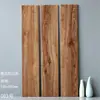 Azulejos con veta de madera, 150x900 mm, para salas de estar y dormitorios, creando una atmósfera cálida y acogedora; 200x1200mm, para hoteles y estudios, con un diseño de veta de madera sintética