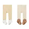 Pantalones de bebé para primavera y otoño, diseño lindo de dibujos animados, adecuados para recién nacidos, se pueden usar como ropa exterior, con una zona de entrepierna grande