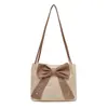 Bolso de Playa de Paja Tejida Estilo Coreano Moda Tejido Gran Capacidad Popular en Verano Remache Personalidad Hombro Único Portátil
