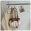 Bolso de gran capacidad para mujer, modelo nuevo 2026, simple, elegante, casual, para hombro y cruzado, con bloques de color, de mano para el día a día, moderno