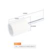 Cabezal de Lana para Pulir Jiuling Cabezal de Lana para Pulir Cabezal de Lana para Pulir Bola de Lana Bola de Pulido Accesorios de Pulido Eléctrico Mango de 3 mm