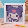 Pintura de Diamantes de Dibujos Animados Transfronteriza DIY Hecha a Mano Enmarcada Diamante Completo Princesa Anime Pintura de Diamantes Juguetes Educativos Venta al por Mayor