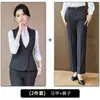 Conjunto de camisa de manga larga y chaleco para hombre y mujer para uniformes del personal de servicio de hotel, sala de billar, juegos de ajedrez y cartas, cine, restaurante, bar