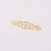 Estilo Antiguo Dinastía Han Tocado Flor de Cobre Pieza DIY Pasador Estilo Ming Material para Envolver Flores Electróforesis Galvanoplastia Accesorios para el Cabello Xiangyun