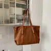 Bolsa grande, estilo vintage e descontraído - Nova bolsa de ombro da moda 2026 para o dia a dia e trabalho das mulheres, perfeita para sair e ir para o trabalho