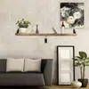 Estante de pared nórdico triangular para colgar en la pared, soporte de almacenamiento para cocina y sala de estar, soporte de placa plana de hierro