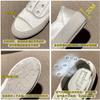 Sapatos Femininos Brancos de Cetim de Nicho Espanhol, Slip-Ons de Uso Duplo, Novos Sapatos Casuais Confortáveis Planos para Maternidade 2026