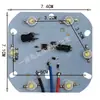 Faro de Vehículo Eléctrico Tablero de Luces LED Motocicleta Eléctrica Motocicleta Luz Integrada de Haz Alto y Bajo Núcleo de Luz LED para Vehículo Eléctrico Lente LED para Vehículo Eléctrico
