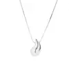 Amazon Explosiones Acero Inoxidable Alto Sentido Hueco Gota de Agua Collar Pendientes Dorados Pendientes de Acero de Titanio Pulsera Anillo Mujeres