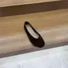 Sapatos rasos slip-on redondos retrô para mulheres, novos sapatos casuais confortáveis para primavera e outono Birkenstock, mocassins de camurça com sola macia