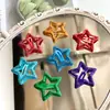Nuevos Pasadores de Estrella de Colores Caramelo para Niños, Pinzas Bb de Estrella de Cinco Puntas para Niñas, Lindos Accesorios para el Cabello Estilo Coreano