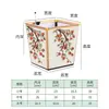 Série Luxo Leve Vaso de Flores Flor Pintada Novo Vaso de Flores Autoirrigável Árvore da Fortuna Criativo Distinto Vaso de Flores Grande de Chão para Sala de Estar