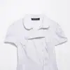 Ropa de Mujer Europea y Americana Transfronteriza Aliexpress Venta Caliente Moda Casual Camisa de Popelina Rayada