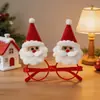 Mingguan Nueva Decoración Navideña Suministros Papá Noel Gafas Decorativas 3D Marco Decoración de Fiesta Accesorios para Fotos